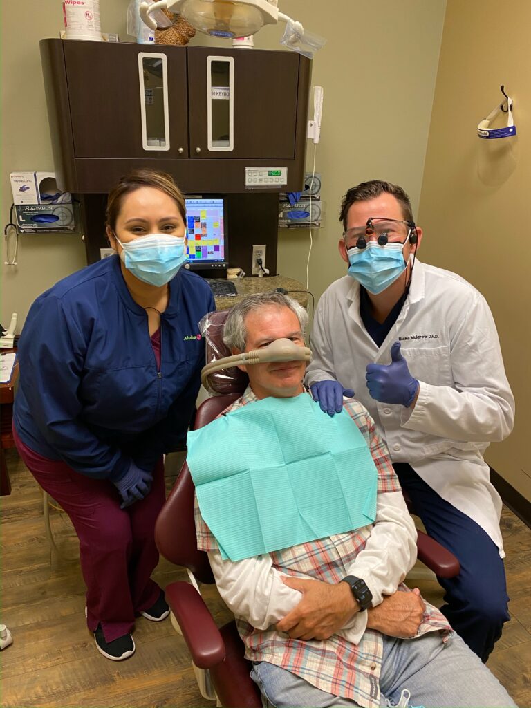 Dr. Blake Mulgrew DMD, Dr. Holly Langendorfer DMD, Dr. Mark Whitney Jumper DDS. Aloha Dental. General, Cosmetic, Restorative, Preventative, Family Dentist, Zoom! Teeth Whitening, Invisalign, Extractions, Root Canals, Veneers, Emergency Dental Services, Implants, Botox for TMJ. Dentist in Austin, TX 78741